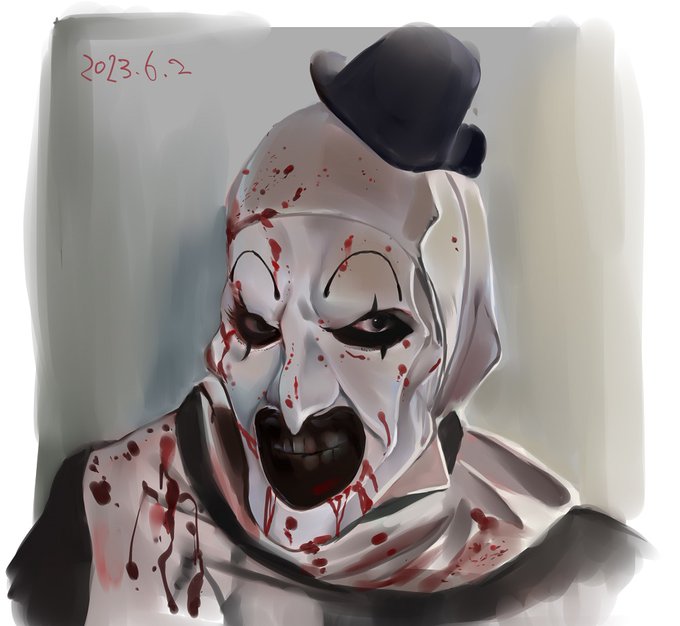 本日テリファー1作目を鑑賞
すげぇ好き。人にはおすすめできないけど。
アート・ザ・クラウン https://t.co/d8NwsQ5TS4