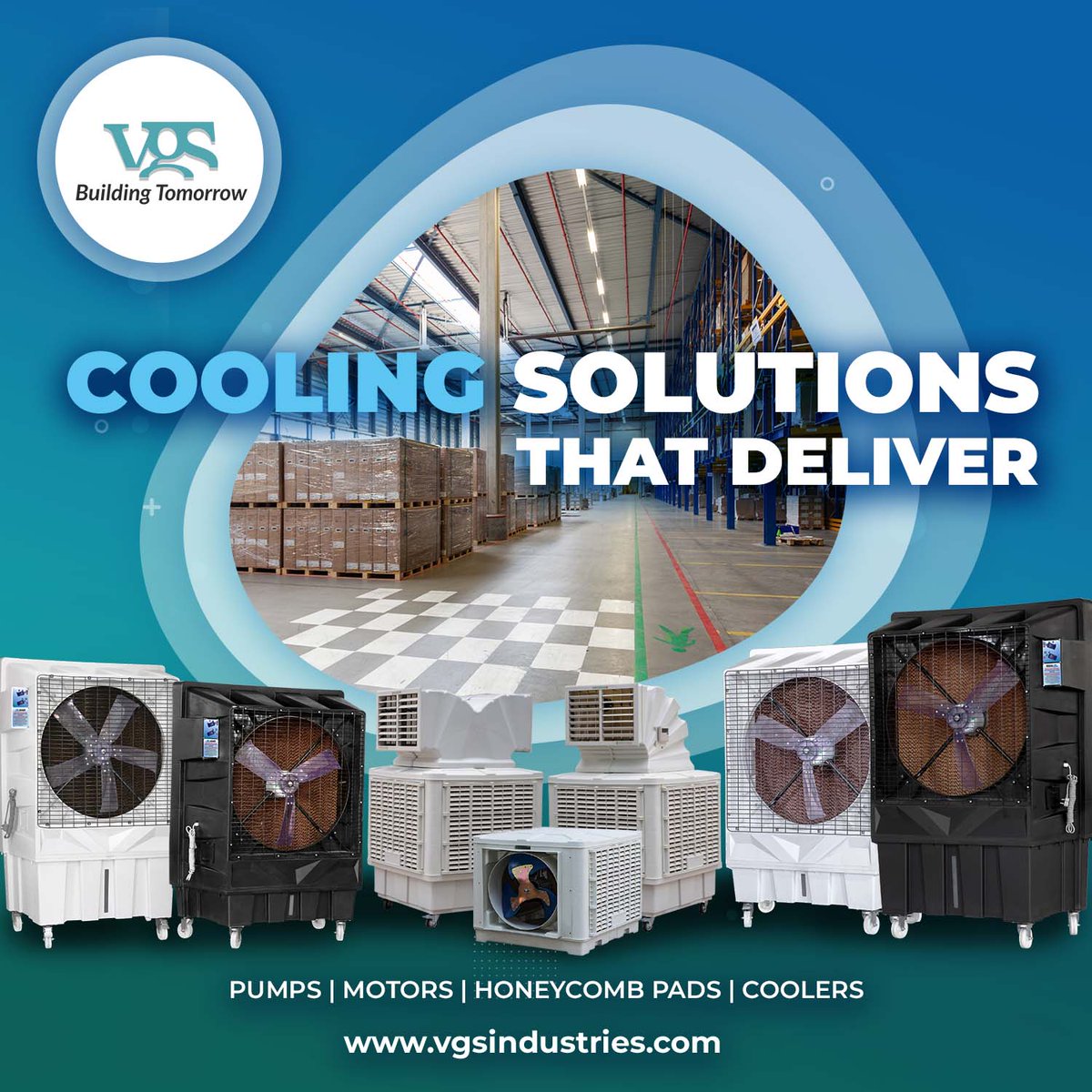 VGS Air Coolers, Warehouse Warriors!  Need efficient air-cooling solutions?   

Visit www.vgsindustries or message us.  

#aircooler #cooler #coolerprice #coolers #coolingpad #duct #ductaircooler #ductcooler #ductingcooler #honeycomb #honeycombpad #honeycombpadcooler #honeypad