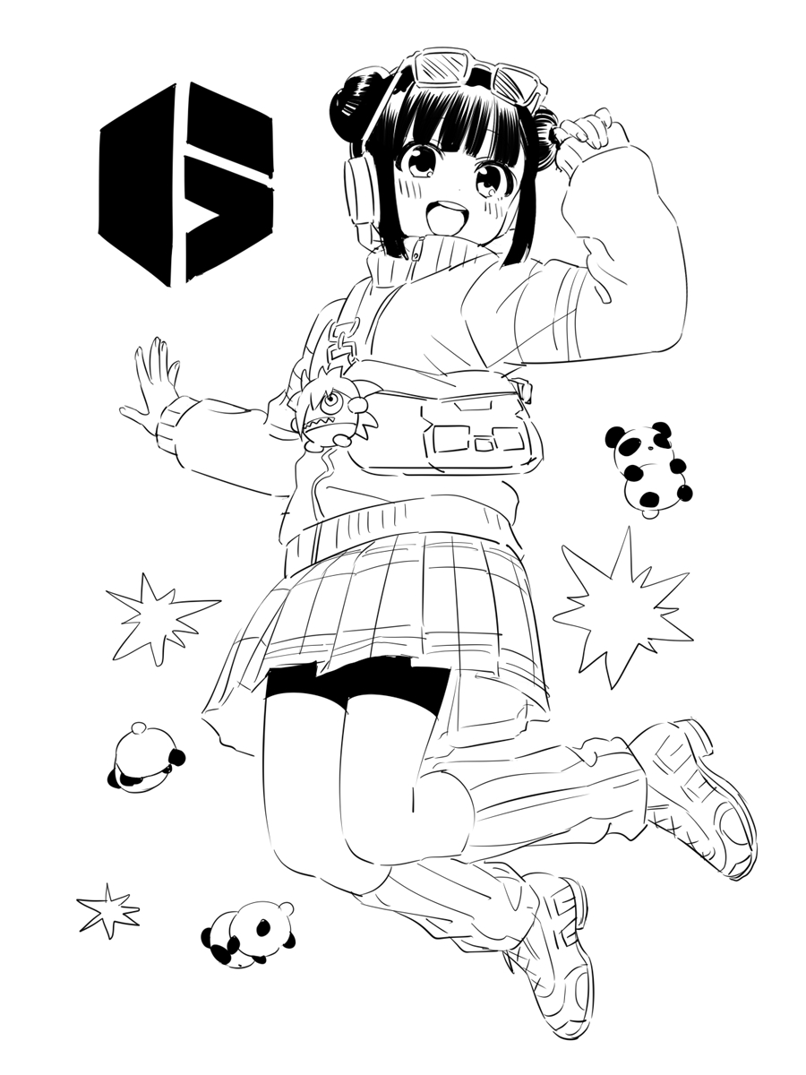 リーフェンちゃん! #格ゲーキャラ描こうぜ