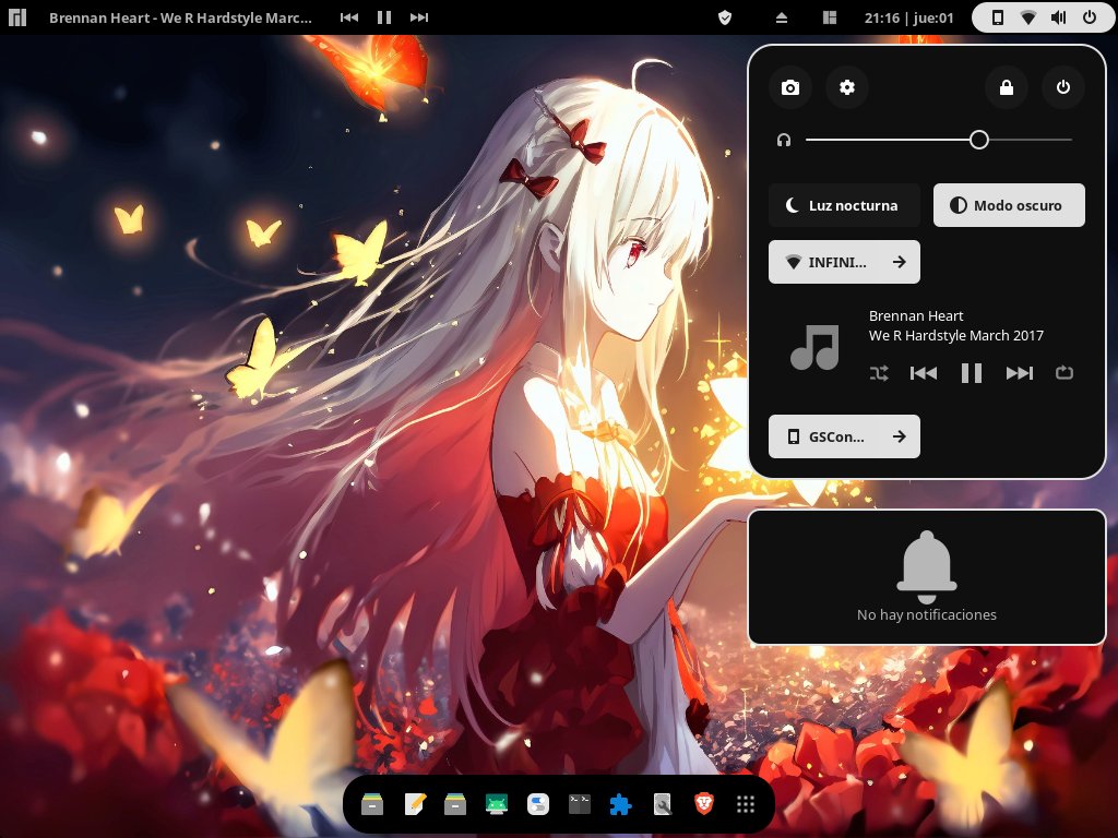 LinuxitOS_MX's tweet image. Primer #ViernesDeEscritorio de junio. Manjaro Talos con GNOME 43.5. Mira la belleza de este tema llamado Graphite GTK creado por @vinceliuice. 😃
#EscritorioGNULinux
github.com/vinceliuice/Gr…