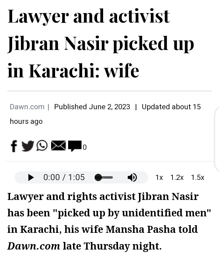 آج ملک میں  جاری جبروفسطائیت تمام فوجی سرکاروں (مارشل لاءز) کے ادوار میں کی جانے والی ظلم و زیادتی کی ہر حد کو پامال کرچکی ہے۔تحریک انصاف کےخلاف تاریخ کے بدترین کریک ڈاؤن کے ساتھ ہر اس آواز کو دبائے جانے کا سلسلۂ جبر بھی جاری ہےجو ہمارےشہریوں کے بنیادی حقوق کی بہیمانہ خلاف ورزیوں
