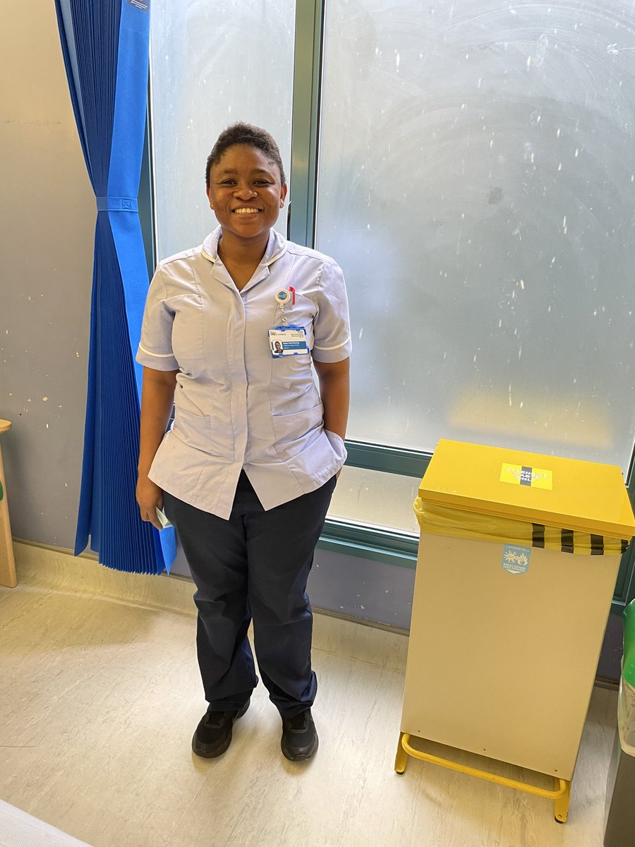 I have had a fabulous day auditing on Tudor ward and AAU1. The staff are so focused. 
Special, mention to domestic John and Dilu on Tudor ward, and HCA Agnes Osei Boateng from AAU1 Purple <a href="/guccichelle/">Michelle Hope</a> <a href="/GlynisBenett/">glynis bennett 🌈 💙</a> <a href="/WestHertsNHS/">West Herts Teaching Hospitals NHS Trust</a> <a href="/Heenapatel89/">Heena Patel</a> @CNOEngland
