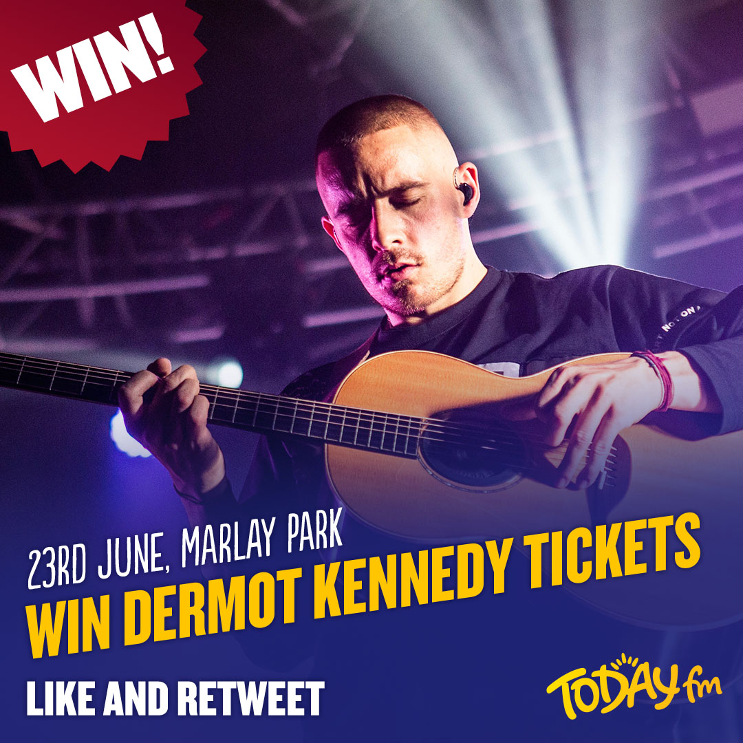 🎟 Want TWO tickets to see Dermot Kennedy LIVE in Dublin? 🎟 💛 Like 🔁 Retweet You can also tune in to Today FM every single day for your chance to win some more incredible tickets as part of the #SummerOfMusicYouLove 🎶 T&Cs apply. Good Luck! ☘️