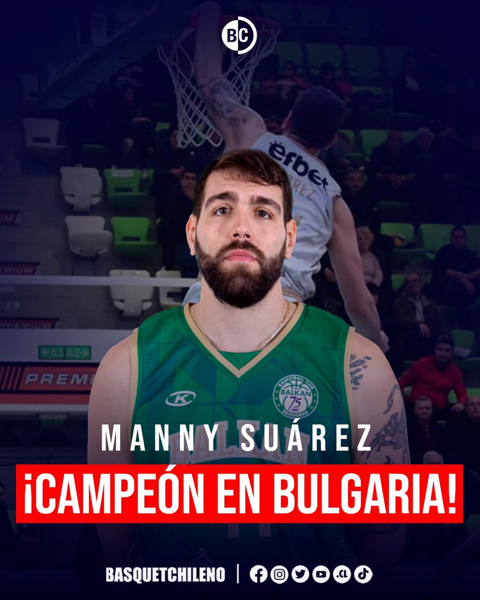 Congratulations to former Creighton big man @cpmanny12 on winning the Championship in Bulgaria NBL! 

Manny was also MVP of the tournament🏆

#ProJays🔵⚪️