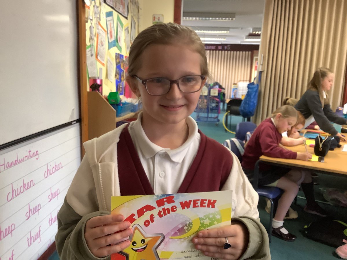 Congratulations to our star of the week.⭐️⭐️