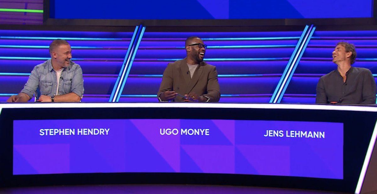 QuestionofSport's tweet image. 👋 Let's meet tonight's #QuestionofSport guests!

Joining @ugomonye...
⚽️ @jenslehmann 
🎱 @SHendry775 

And on @SamanthaQuek's team...
🤸‍♀️ @bethtweddlenews 
🎙️ @JJChalmersRM 

📺 Hosted by @PaddyMcGuinness, join us on BBC One &amp;amp; @BBCiPlayer at 8:00pm.