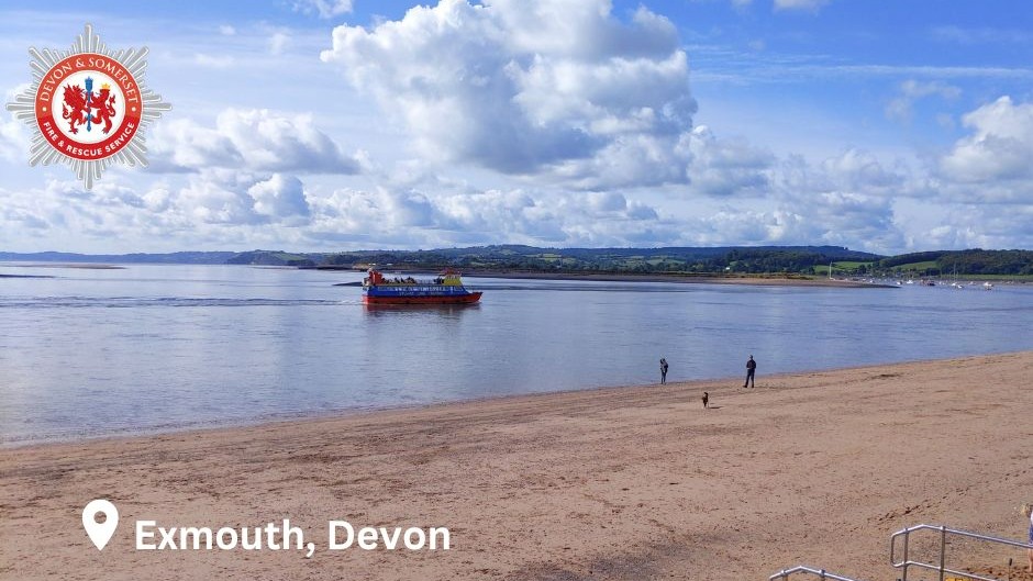 At 5pm yesterday we were called to an incident on Exmouth beach, where a man had become trapped in the sand with an incoming tide.

Fire crews worked alongside <a href="/HMCoastguard/">HM Coastguard</a> , <a href="/RNLI/">RNLI</a>  Lifeguards, <a href="/swasFT/">South Western Ambulance Service</a> , and members of the public to successfully rescue the person.