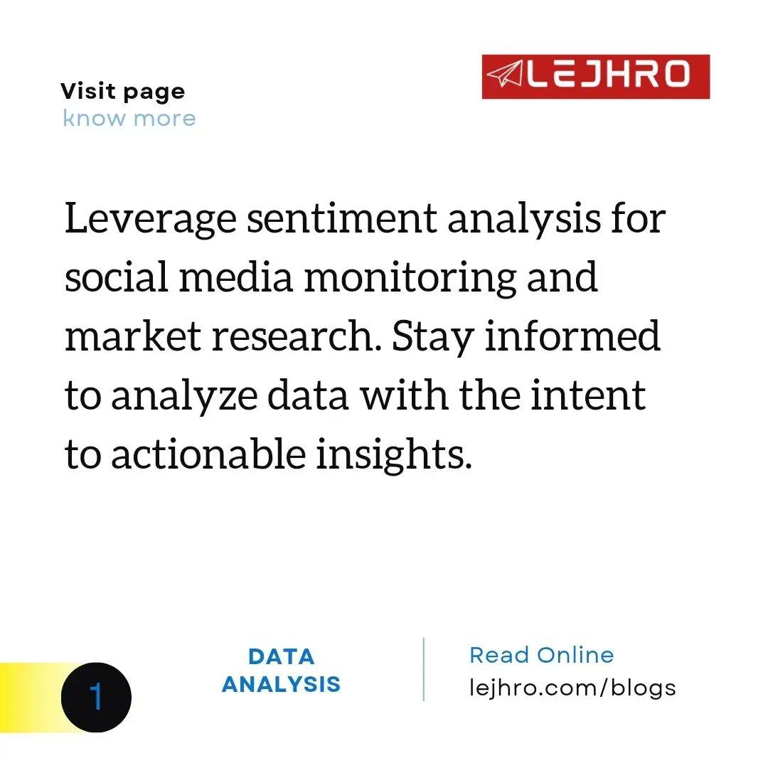 lejhro's tweet image. Read this blog on how to leverage sentiment analysis and where to apply it in real-world workflows.
.
.
.
lejhro.com/blogs/discover…
#dataanalysisblog #blogpost #discovermore #dataanalysisjourney #learningprogress #learneveryday #growthmindset #joinus #lejhro #lejhrobootcamp