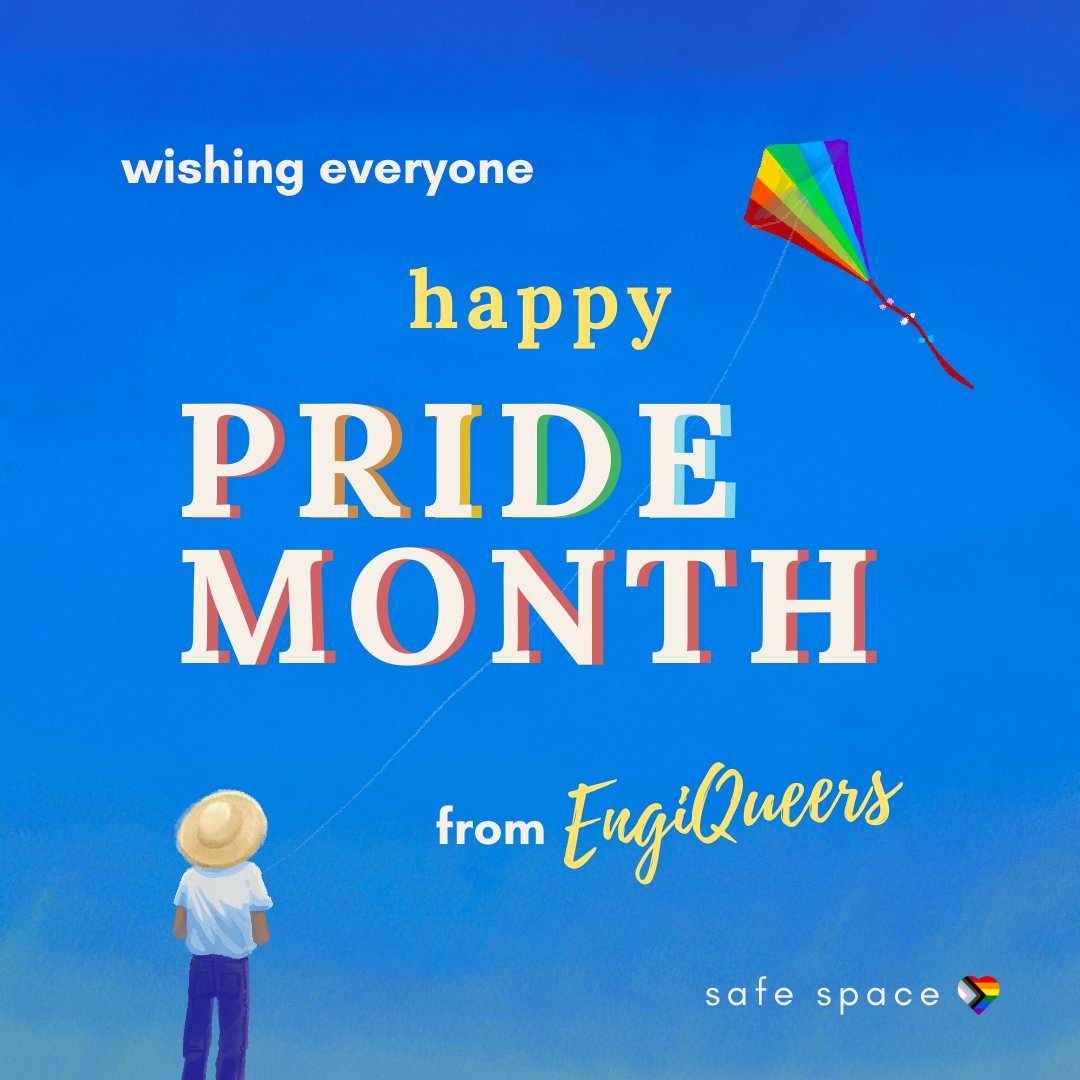 Happy Pride Month from the McMaster EngiQueers team!! 
Find time this month to celebrate your own personal journey as a queer individual, and remind yourself of the strength we hold as a community🏳️‍🌈