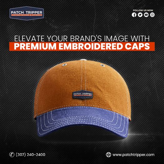 Patch_Tripper's tweet image. Connect with us now!
Website: patchtripper.com
Email: info@patchtripper.com
Phone: (307) 240-2400
#PatchTripper #EmbroideredCaps #ElevateYourBrand #PremiumQuality