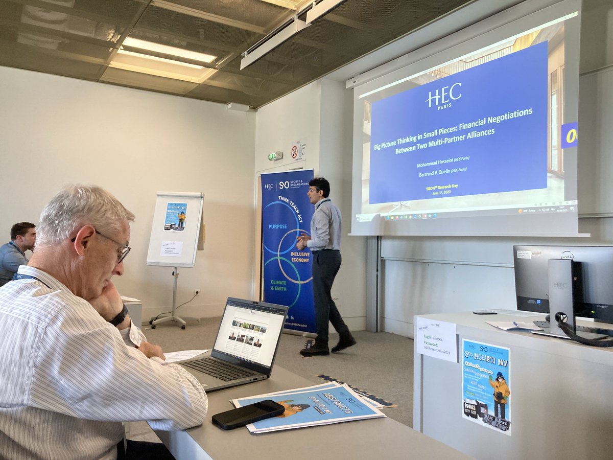 HECParisPhD's tweet photo. Thank you @HECParisSnO for inviting our #HECPhD candidates to present their findings, alone or with their co-authors: C. Doche,  X. Xu, D. Xie, @TDuevski, @TianhaoYao_Fin, M. Hosseini, M. Kaul and @AlexandreMad  
https://t.co/b9HnTN3PSx

 #SnOresearchDay
#AcademicTwitter #phdlife https://t.co/UMRtECYWhq