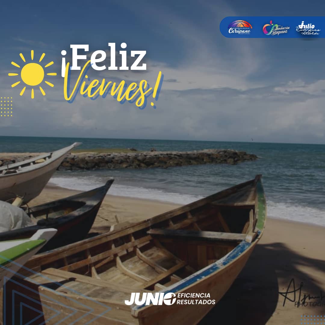 La vida te ofrece cada mañana otra nueva oportunidad, se llama HOY. Aprovéchala y que sea para ti un hermoso y lindo día

#VenezuelaSinSanciones
#PrensaJulioRodríguez
#Junio+EficienciaResultados