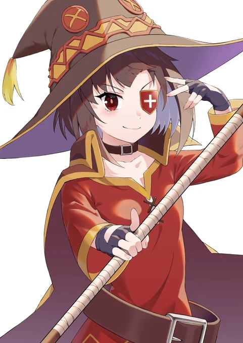 めぐみん描きましたー 爆裂