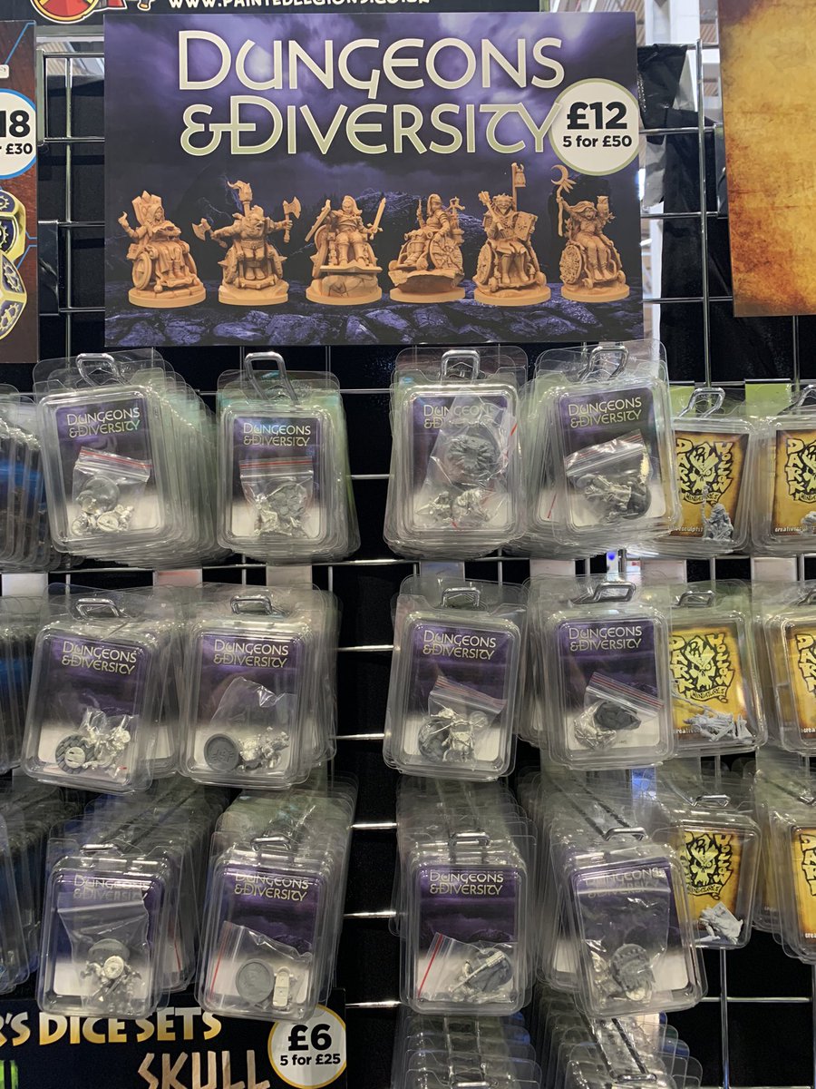 LegendGames ®️ (@legend4games) on Twitter photo So, <a href="/strataminis/">Strata Miniatures</a> Dungeons and Diversity range of metal adventurers in wheelchairs are available now at 1-256 #UKGE So, <a href="/strataminis/">Strata Miniatures</a> Dungeons and Diversity range of metal adventurers in wheelchairs are available now at 1-256 #UKGE