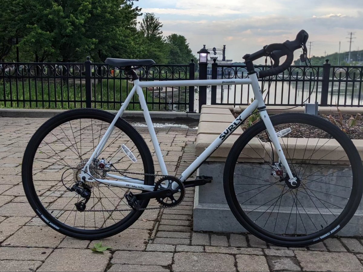 ElginComBikes's tweet photo. We're pleased to present to you the @Surly_Bikes Preamble--a sweet, smooth, and sturdy ride. Come test ride one today. https://t.co/BFZX5QrBak