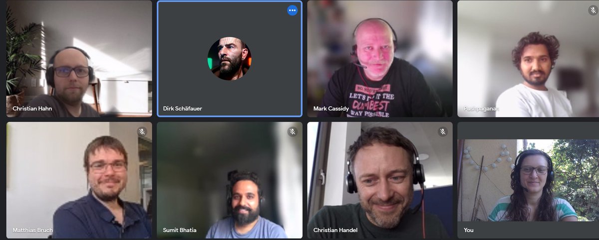 Had a great #SitecoreLunch today, thanks everybody for joining!
Topics discussed:
#xmcloud, selling Sitecore products, #contenthub, #sugcon Europe and India and @cassidydotdk ‘s newest job update 😉