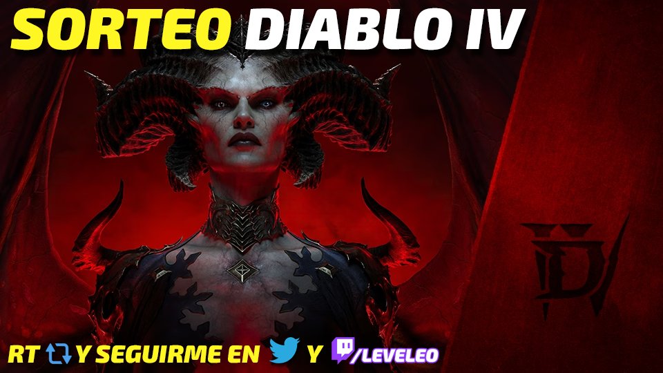 🎁 SORTEAZO #DIABLOIV 🎁  A los 666 RT la convierto en Deluxe y a los 999 en Ultimate 😈

🔥 RT y comenta tu clase favorita
🔥 Seguirme en <a href="/_LeveLEO/">LeveLEO</a> y Twitch (enlace abajo)

⚔️ MUCHA SUERTE NEPHALEMS⚔️