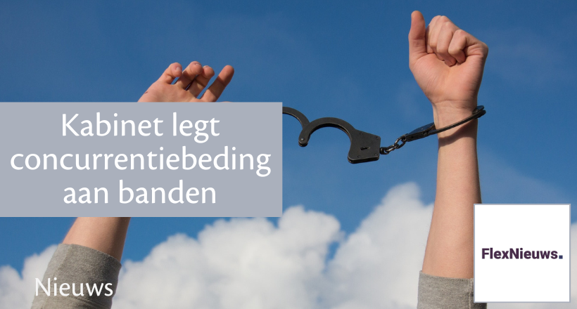 Min <a href="/karienvangennip/">Karien van Gennip</a>   "Een concurrentiebeding kan nodig zijn om bijv bedrijfsgeheimen of zakelijke relaties te beschermen. Maar we zien nu dat er in contracten steeds vaker standaard een concurrentiebeding staat, terwijl daar geen goede reden voor is. Dat is onnodig beperkend en