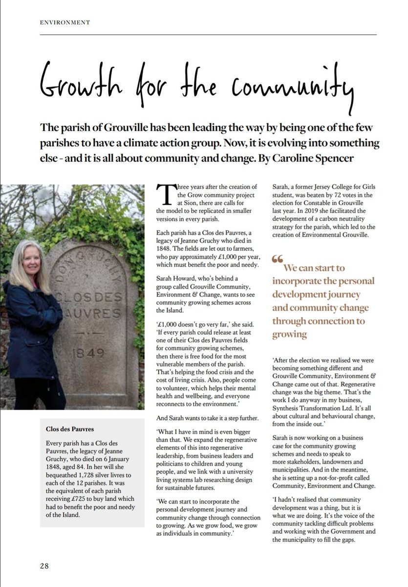 Thank you Rural Magazine, a great launch for our not for profit organisation, Community Environment &amp; Change, and the new community gardening project. #RegenerativeChange, #ParticipatoryCommunity, #CommunityGardening