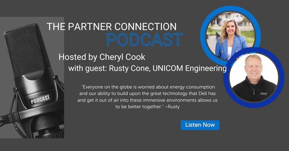 DellTechPartner's tweet image. Our founding OEM Partner, @UNICOMEngineering wins big with #PartnerEcosystems. 

Hear Rusty Cone share on #ThePartnerConnection #podcast with @CookCherylS how everyone on the globe is worried about #EnergyConsumption

🎧 dell.to/3IOJXBp