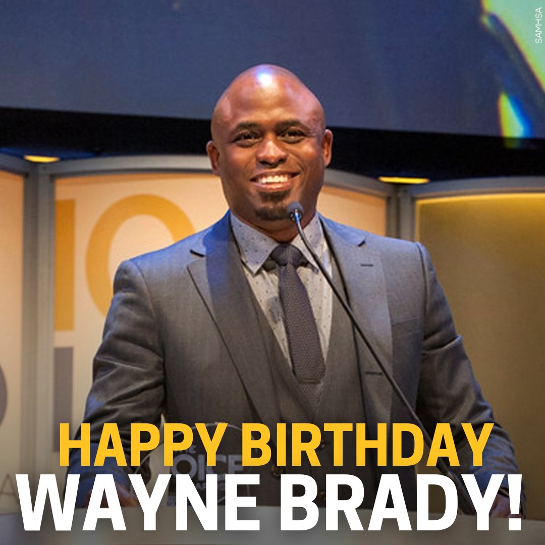  Happy birthday Wayne Brady!! He is turning 5  1  today! 