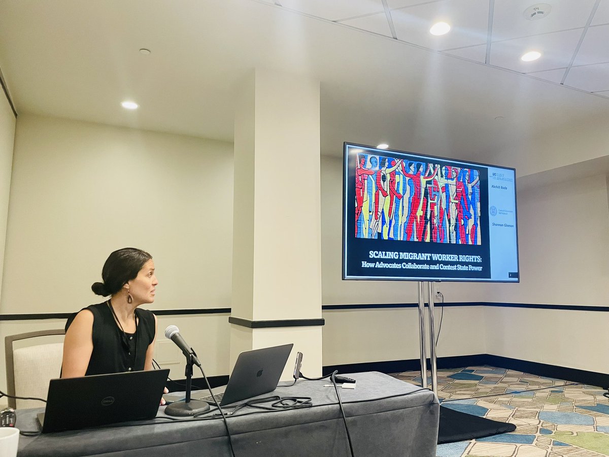 Angela S. García (@agarciauchicago) on Twitter photo How did the Mexican consular network emerge as transnational defender of worker rights? Check out @shannonmgleeson & <a href="/XochitlBada/">Xóchitl Bada</a>’s new book #ScalingMigrantRights #LSA2023 How did the Mexican consular network emerge as transnational defender of worker rights? Check out @shannonmgleeson & <a href="/XochitlBada/">Xóchitl Bada</a>’s new book #ScalingMigrantRights #LSA2023