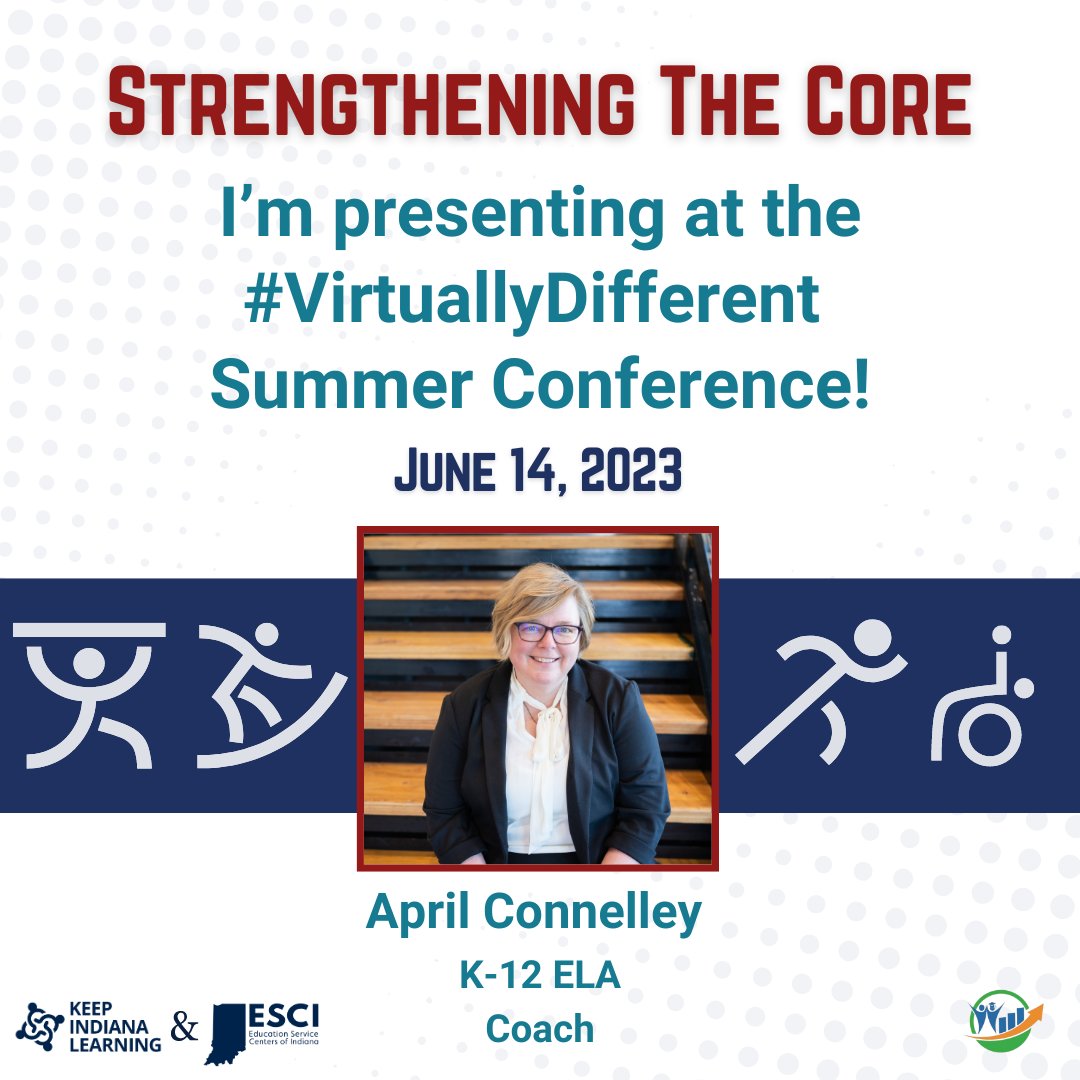 McKinleyDianne's tweet image. Are you looking for innovative ways to enhance your students&apos; reading skills? If so, you won&apos;t want to miss April Connelley&apos;s session at the #virtuallydifferent conference.

Register today at: keepindianalearning.org/events/summer-…

@MLHoofer