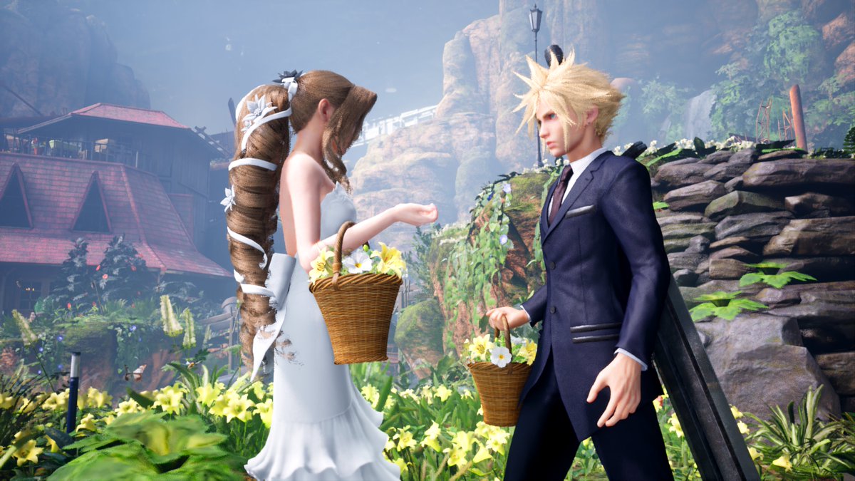 Aerith and Cloud's Wedding Anniversary💕
#6月1日はクラエア結婚記念日
#clerith #クラエア