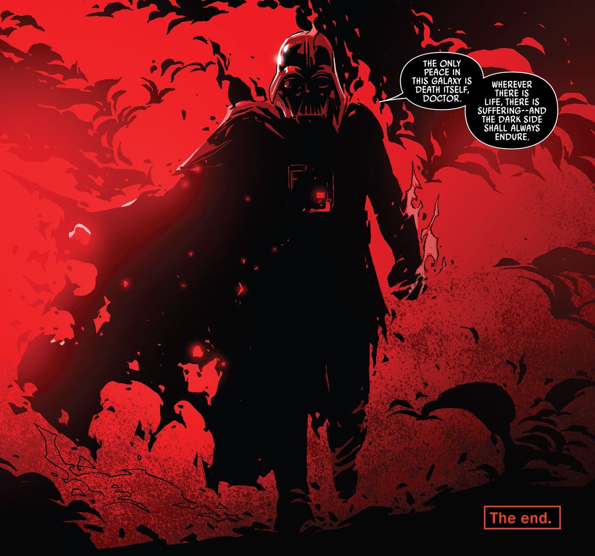 Star Wars: Darth Vader - Black, White &amp; Red 02

“The Endless Mercy” by David Pepose 
art by Alessandro Vitti

———————-
#StarWars #DarthVader #StarWarsComics #MarvelStarWars