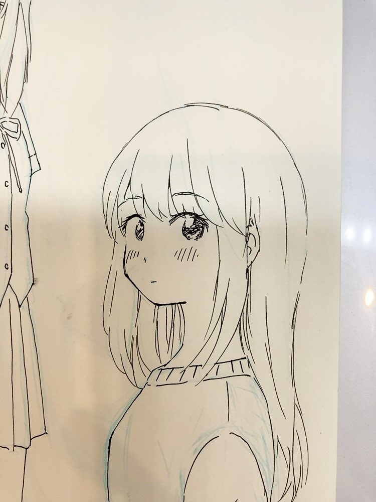 デジタルで描き始めて3年、中々この線が出せかなかった！やっぱりアナログいいな！描いてて心地いい✨️ https://t.co/xgkBvLSE2V