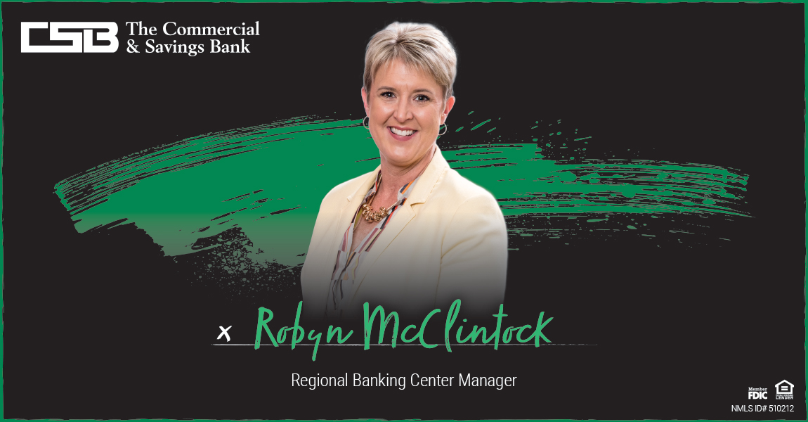 #FeatureFriday Robyn McClintock, Regional Banking Center Manager “CSB invests resources and people to give back through volunteerism and serving on non-profit boards.” Learn more about Robyn brev.is/lAZKw