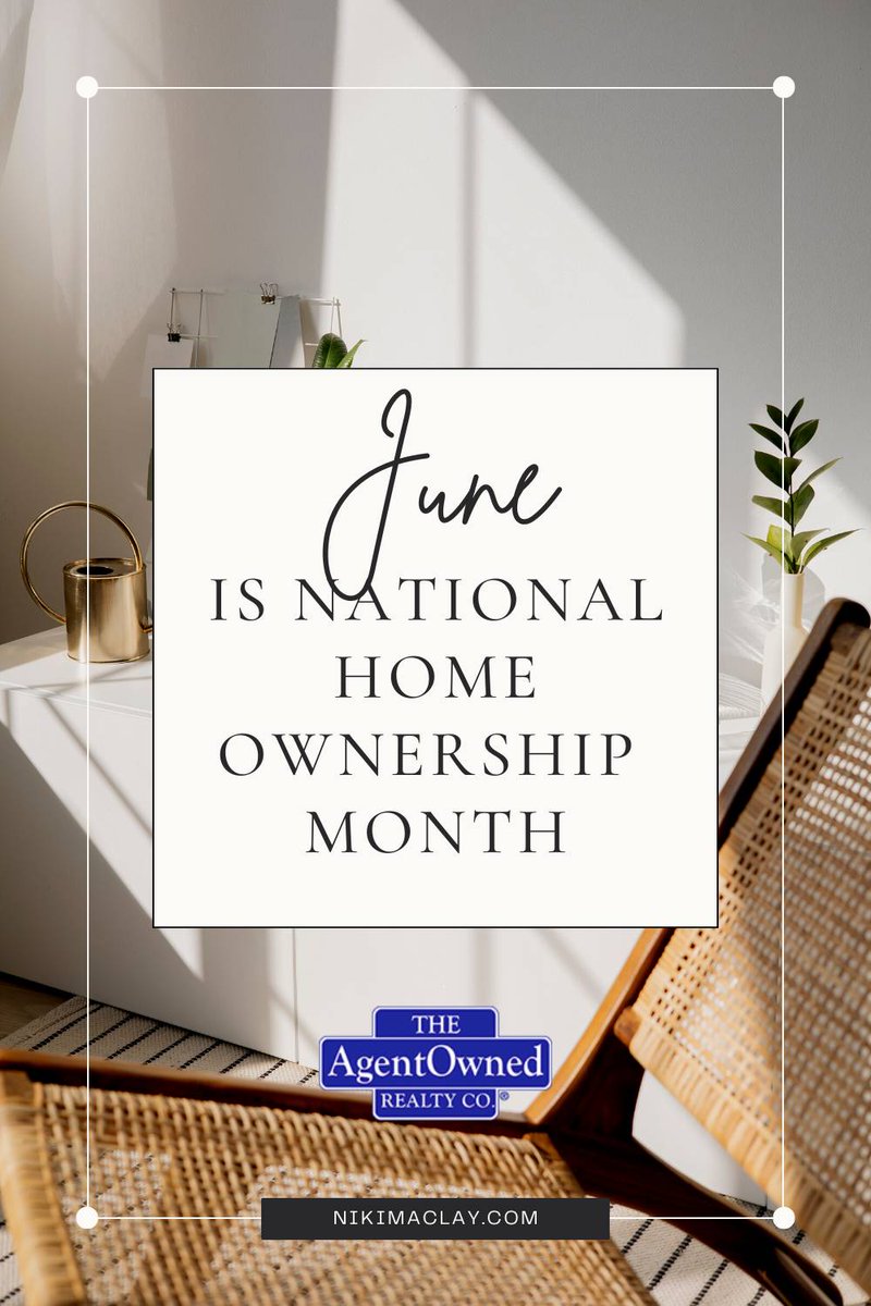 NikiDMaclay's tweet photo. June is National #HomeownershipMonth. Buying can be tricky, but a great agent can help you navigate the process and make smart moves. Do you have a question or concerns about home ownership? #NikiMaclayHomes #AORAnderson #REALTOR #realestate #yeahthatgreenville
#andersonsc https://t.co/6k91VVNekE