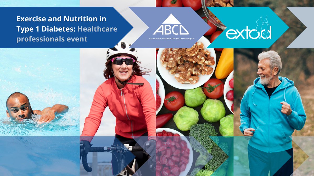 The Exercise & Nutrition in T1 Diabetes (EXTOD) Conference returns in 2023 with a new & extended format.

Held on 9th & 10th November, this 2 day conference will cover the core learning in this area & will offer an advanced 2nd day.

Save the date! 📆✅ ow.ly/VU5T50OC7Kf