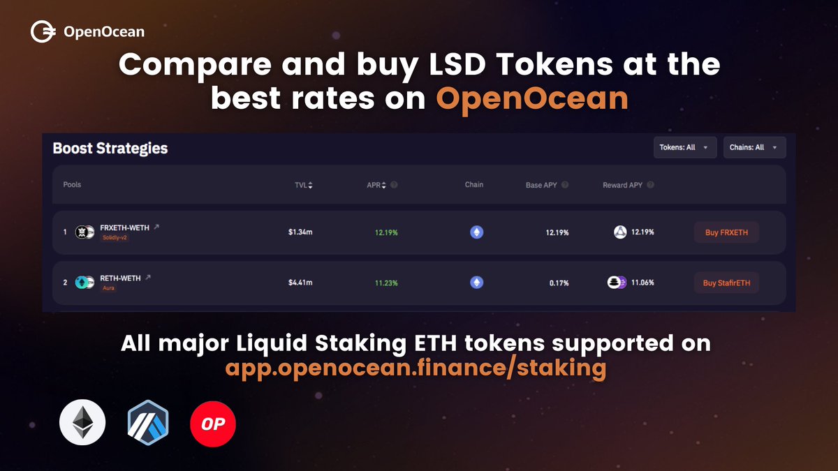 OpenOcean - An EVM + Solana DeFi Aggregator tweet media