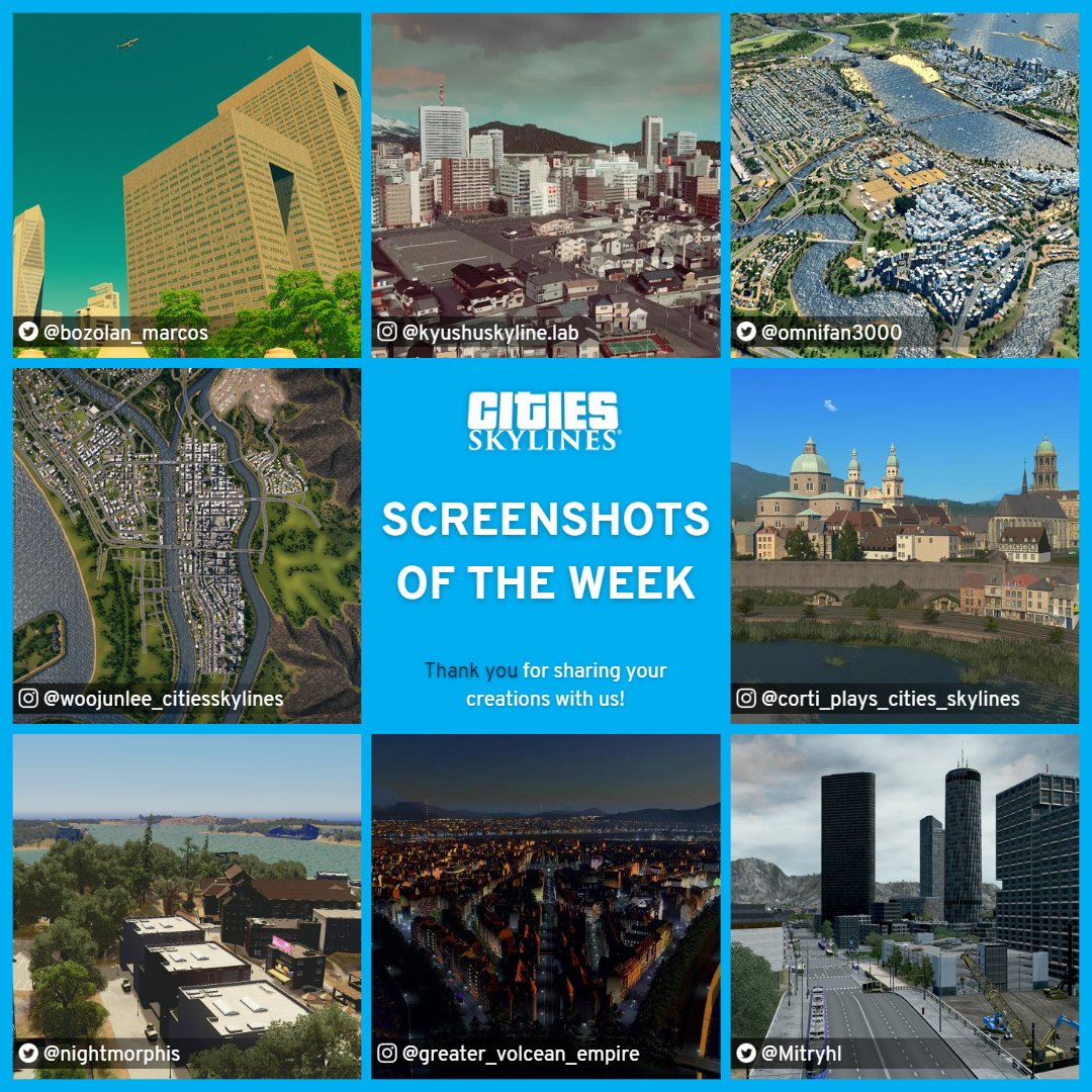 Last round of screenshots as the weekly feature will be on hiatus. Next week Colossal Order turns 14 years old and we have a little something planned to celebrate our journey! 😀

Featured: @bozolan_marcos @Mitryhl @nightmorphis @omnifan3000 #CitiesSkylines