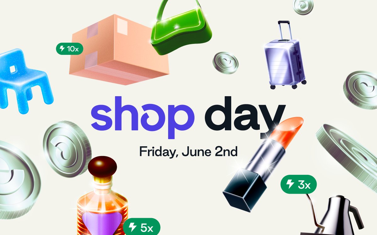 Shop on X: IntroducingShop Day: 🤑 Earn 1% Shop Cash on eligible Shop  Pay purchases 🛍️ Browse hundreds of exclusive offers from top brands 🏆  Cash in on our $1 million Shop