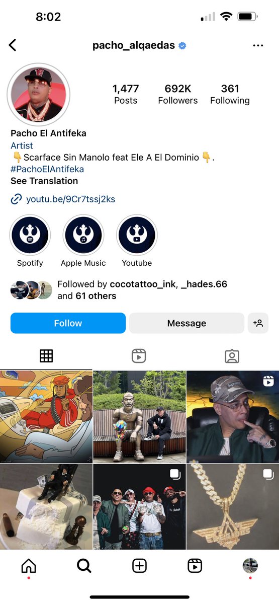 Aveces no entiendo la gente por que esperan que se muera un artista para ir a seguirlo como si fuera a subir algo ahora muerto 🤦🏽‍♂️