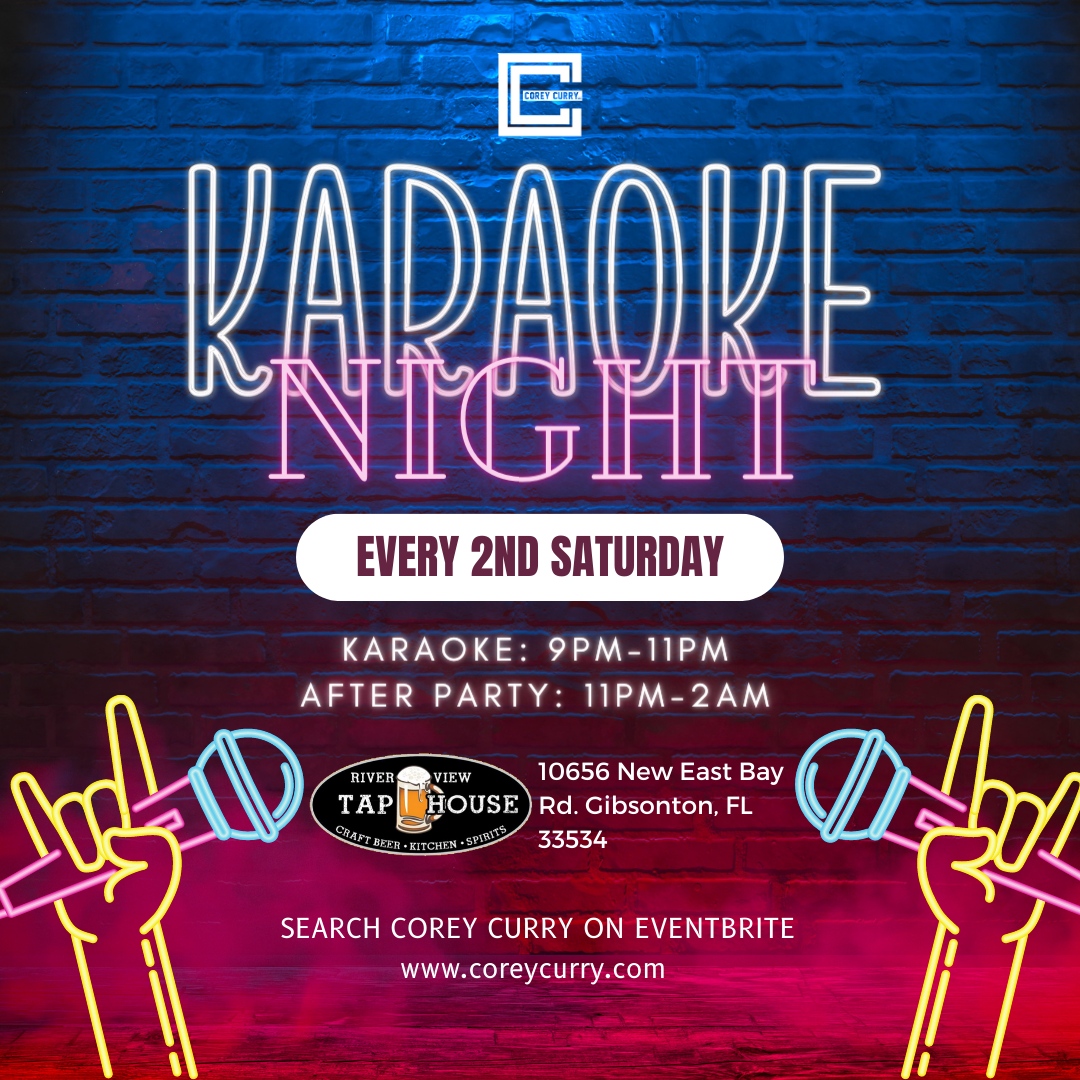 🎶🌟 Let your inner superstar shine at Karaoke Night every 2nd Saturday! 

Gather your friends, warm up those vocal cords, and contact us today to reserve your spot for a night of music and unforgettable fun. 🎤✨ 

#KaraokeParty #SingAlong #SaturdayNightVibes