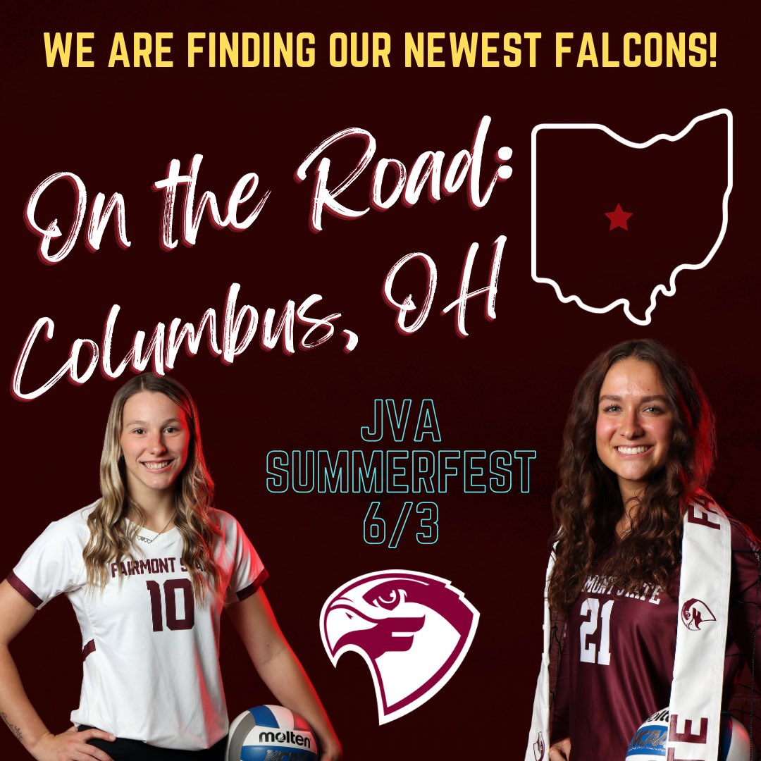 Fairmont State Volleyball on Twitter "Coach Travis will be in Columbus