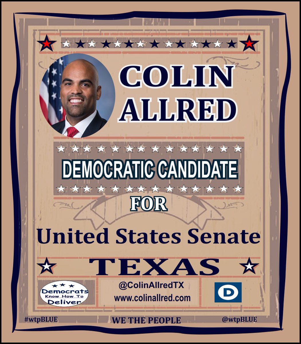 Radical extremist, let’s blow up America, Ted Cruz voted NO on our budget. 

Texan’s can vote NO also. We will when we elect Colin Allred, @ColinAllredTX to replace the most hated man in the Senate. Texas loves Allred. 

#Fresh
#wtpBLUE