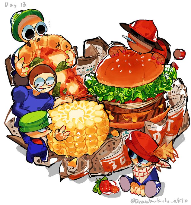 Drawkukulu_aki2's tweet photo. Hello world! This is Drawkukulu_akio's new account!
I draw Dave and bambi and Golden apple!
Nice to meet you! https://t.co/B9LJ1lKH94