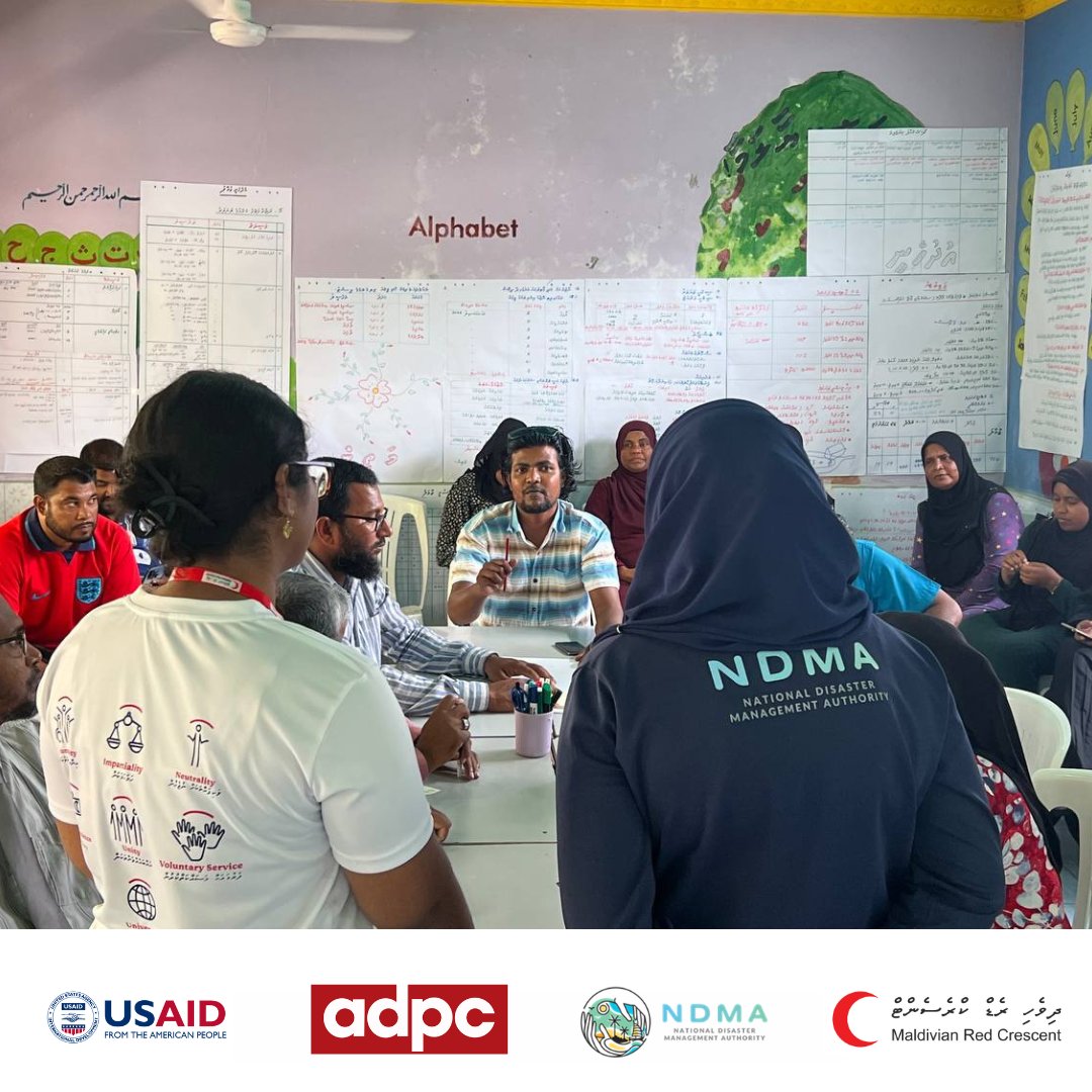 We have wrapped up the IDMP workshop at B. Maalhos and K. Dhiffushi under #SPRING project in partnership with @NDMAmv. Thank you to all the participants who took part in the training, B. Maalhos Island Council and K. Dhiffushi Island Council for the support!