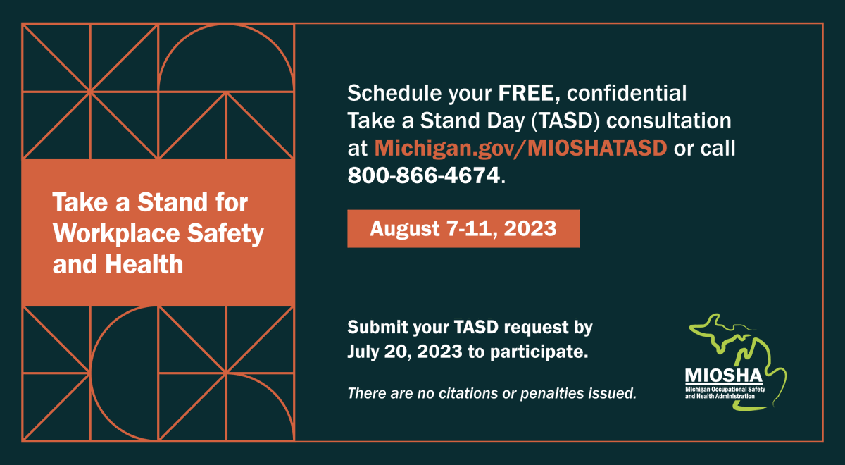 Michigan.gov on Twitter "RT MI_OSHA Across the state on August 711