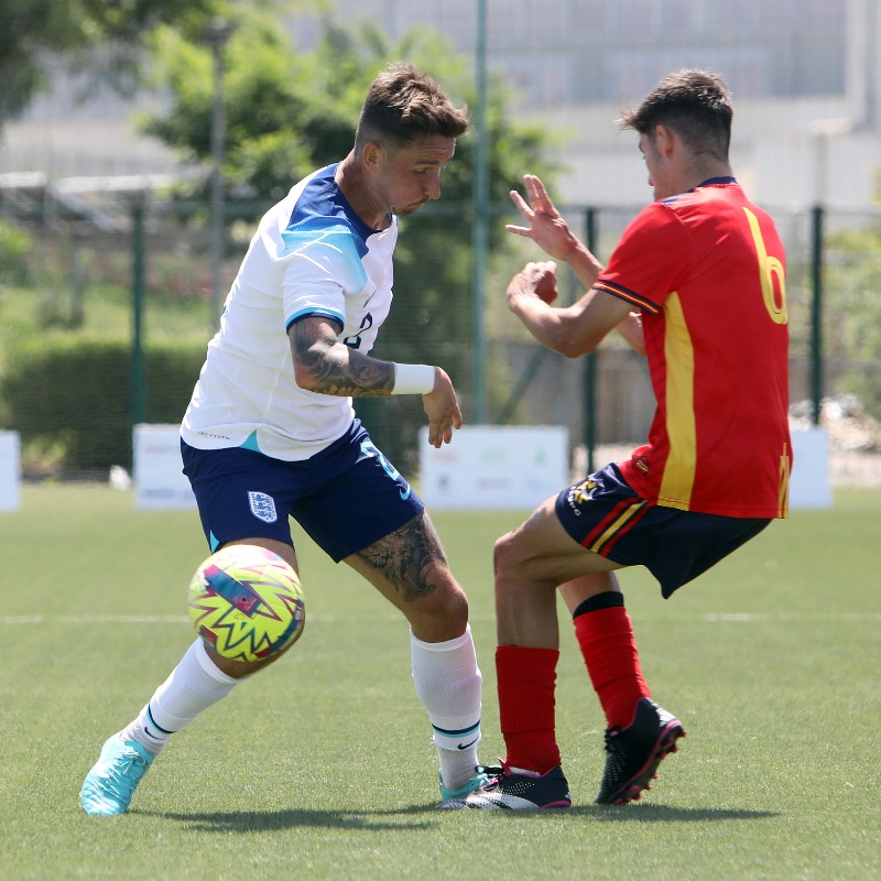 England's tweet photo. A great start 👏

Our England Cerebral Palsy team beat Spain 3-1 in their first group game at the 2023 @ifcpf European Championship!