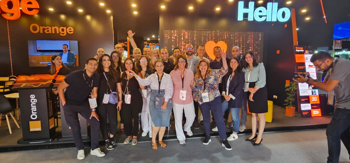 Notre équipe <a href="/OrangeMaroc/">Orange Maroc</a> a avancé ensemble et voilà notre réussite collective est venue d’elle même ! 

Reconnaissante d’avoir partagé cette belle 1ère édition du <a href="/GITEXAfrica/">GITEX AFRICA</a> avec cette Dream Team ! 

Attentes dépassées avec succès 🤩 Vivement la prochaine édition 🚀🌴