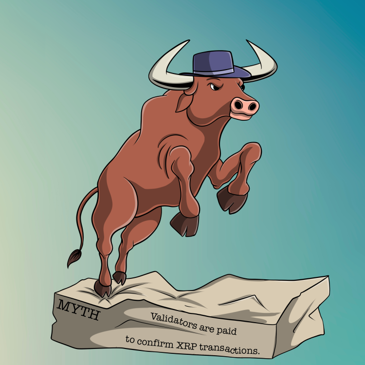 XRPMythBuster's tweet photo. ⛔️Today's myth: Validators are paid to confirm XRP transactions.

✅The reality: Validators on the XRP Ledger are not paid anything for their work.

↪️Follow
💗Like
♻️Retweet

🌟To win an NFT🌟5 winners🌟
#xrp #NFTGiveaways https://t.co/k2D403M0qI