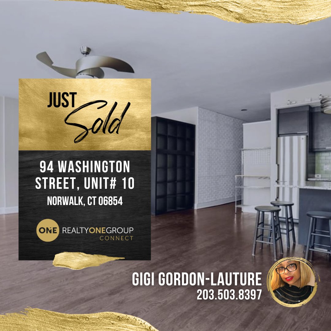 rogconnect's tweet photo. Another ONE Sold by Gigi Gordon-Lauture! Congrats to you &amp; your clients! ☝️🙌
#JustSold #Realestate #Norwalk #rogconnect #one #Openingdoors https://t.co/T47Oc5tsmn https://t.co/DRZHU6ElZo