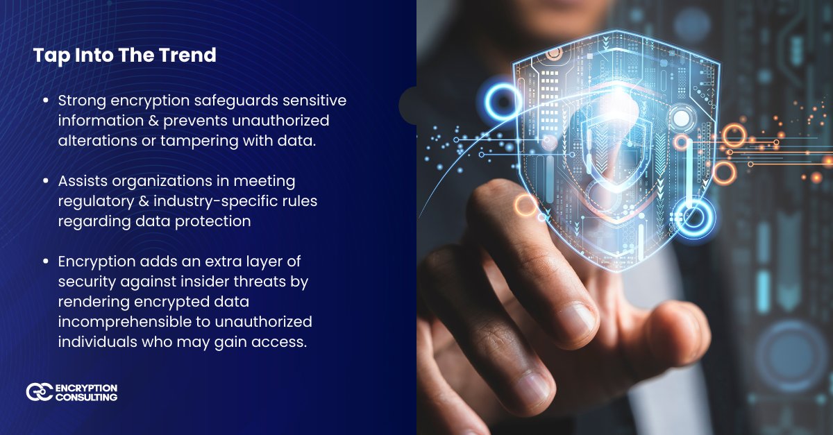encryptioncons's tweet image. 🔐 Day 02 of our 30 Days of Data Security is here! Today, we're exploring how organizations like yours are making encryption strategy a top priority to protect their valuable data.
#EncryptionStrategy #DataSecurity #EncryptionStrategy #ProtectYourData