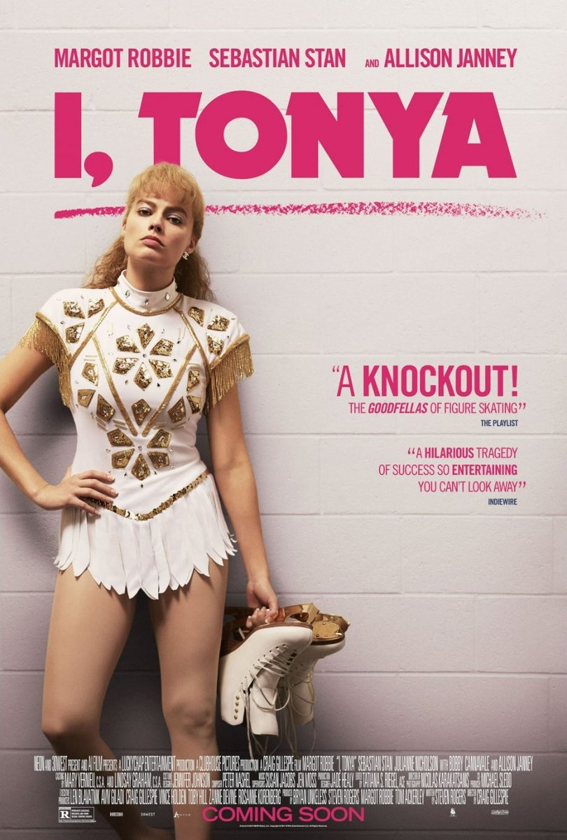 Just saw it for the first time. An entertaining but sad film with an amazing performance by both Margot Robbie & Allison Janney (who won the Oscar for Best Supporting Actress). 
#ITonya (2017) 
#MargotRobbie 
#SebastianStan 
#AllisonJanney 
#JulianneNicholson
#BobbyCannavale