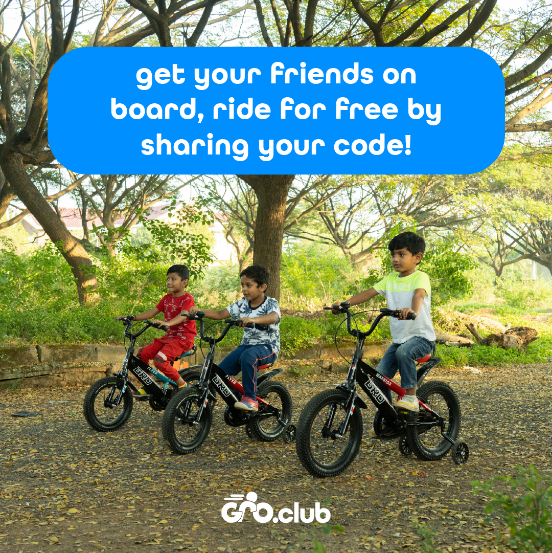 Good things come to those who share. 😇

Like 50 GRO COINS worth ₹250 in your Gro Club wallet.
.
.
.
#ReferralRewards #SustainableTransportation #RenewableCommute #CyclingCommunity #EcoConsciousCycling #SustainableCity #RenewableLifestyle #BicycleSharing #ReferralProgram